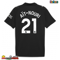 Camisa de Futebol Manchester City Rayan Ait-Nouri #21 Equipamento Secundário 2025-26 Manga Curta